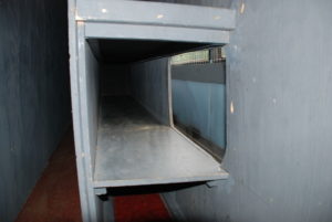 Tunnels in the cave bus