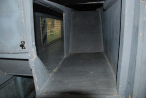 Tunnels in the cave bus